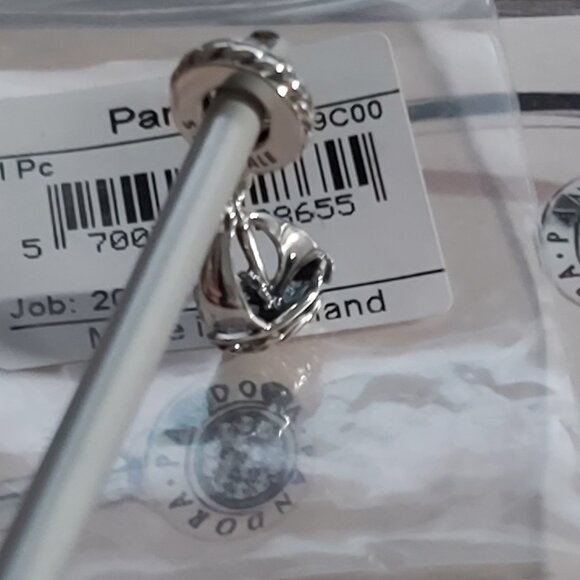 Authentic *Retired* Sterling Silver Sail Boat Dangle799439C00 - Picture 11 of 11